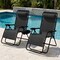 Best Choice Products Set of 2 Extra Wide Zero Gravity Lounge Chair Recliners w/ Cup Holder
